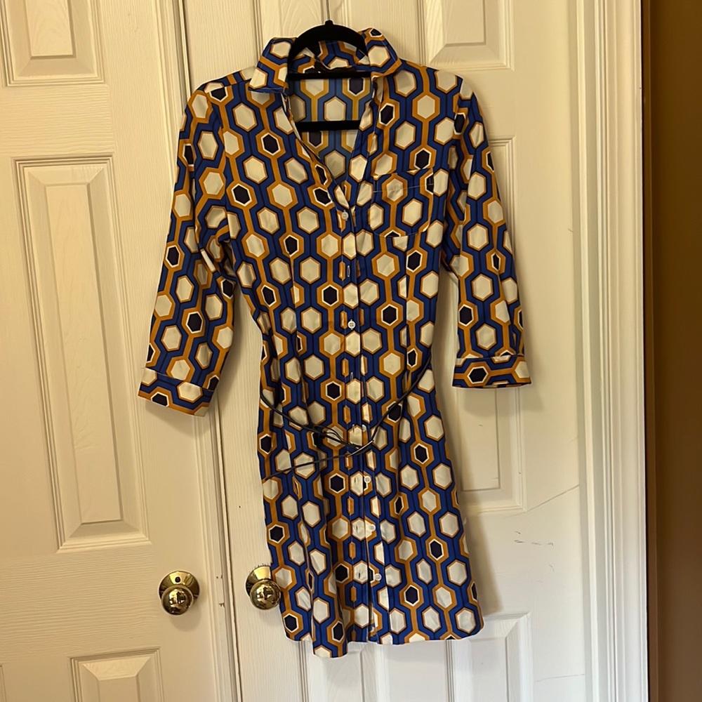Abstract pattern dress